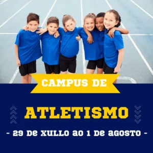 campus de verano de atletismo en baiona